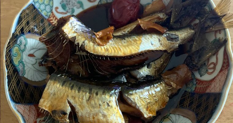 Iwashi Umeni<br>(simmered sardine with pickles plum)